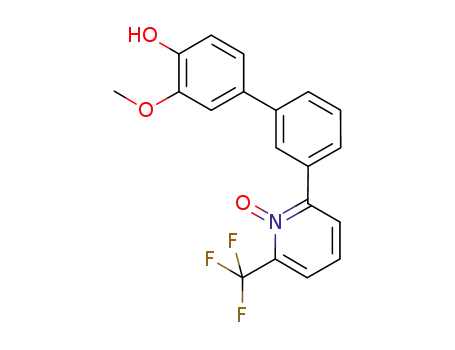 3-methoxy-3'-(1-oxy-6-trifluoromethyl-pyridin-2-yl)-biphenyl-4-ol