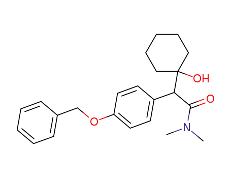 1-[(4-benzyloxyphenyl)dimethylaminocarbonylmethyl]cyclohexanol