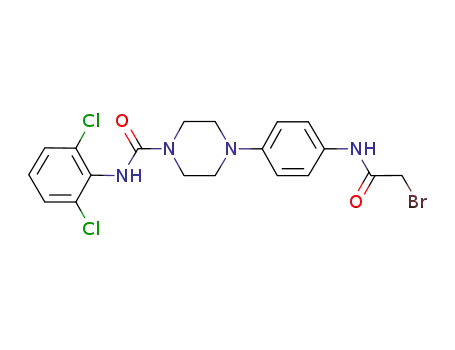 C<sub>19</sub>H<sub>19</sub>BrCl<sub>2</sub>N<sub>4</sub>O<sub>2</sub>