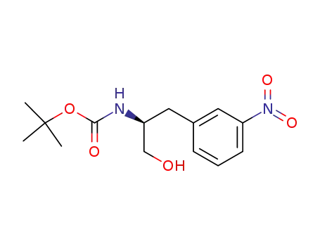 Carbamic acid, [1-(hydroxymethyl)-2-(3-nitrophenyl)ethyl]-,
1,1-dimethylethyl ester, (S)-