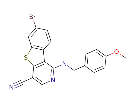 7-bromo-1-[(4-methoxybenzyl)amino][1]benzothieno[3,2-c]pyridine-4-carbonitrile