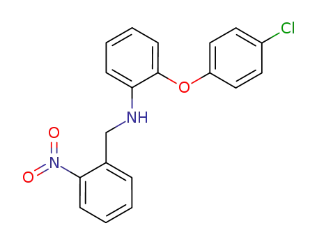 [2-(4-chloro-phenoxy)-phenyl]-2-nitro-benzylamine