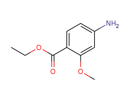 Molecular Structure of 14814-06-3 (ethyl 4-amino-2-methoxybenzoate)