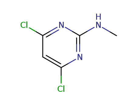 2-PyriMidinaMine, 4,6-dichloro-N-Methyl-