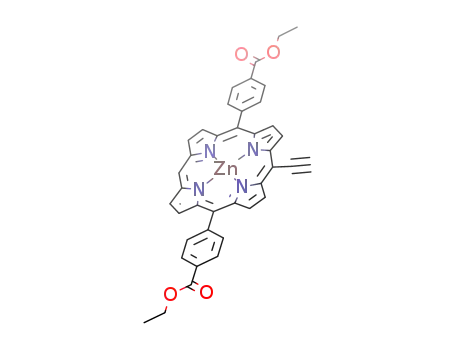 (C<sub>2</sub>H<sub>5</sub>OOCC<sub>6</sub>H<sub>4</sub>)2C<sub>20</sub>H<sub>9</sub>N<sub>4</sub>C<sub>2</sub>HZn