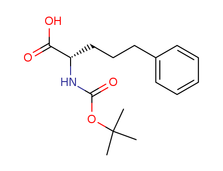 (S)-2-((tert-Butoxycarbonyl)amino)-5-phenylpentanoic acid
