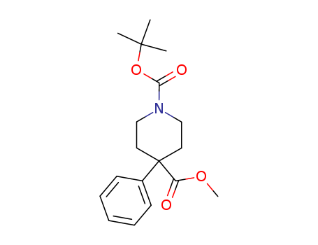 1-Boc-4-phenyl-4-methoxycarbonylpiperidine