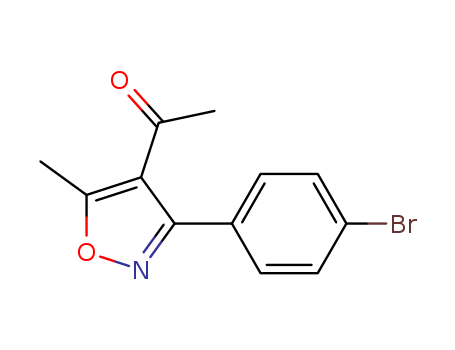 Ethanone, 1-[3-(4-bromophenyl)-5-methyl-4-isoxazolyl]-