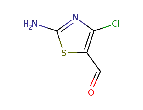 Molecular Structure of 76874-79-8 (2-AMINO-4-CHLORO-5-THIAZOLECARBALDEHYDE)