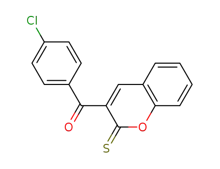 3-(4-chlorobenzoyl)-2H-chromene-2-thione