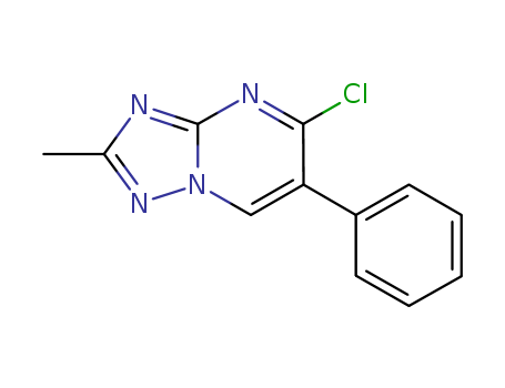 5-chloro-2-methyl-6-phenyl-[1,2,4]triazolo[1,5-a]pyrimidine