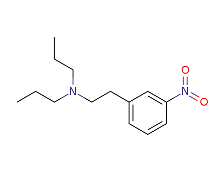 Molecular Structure of 97351-96-7 (N,N-Dipropyl-3-nitro-benzeneethanaMine)