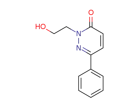 Molecular Structure of 23916-77-0 (2-(2-Hydroxyethyl)-6-phenyl-3(2H)-pyridazinone)