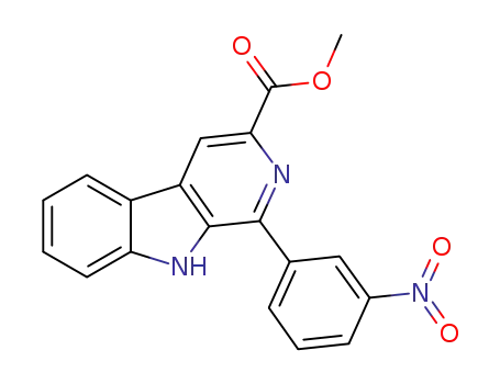 methyl 1-(3-nitrophenyl)-9H-pyrido[3,4-b]indole-3-carboxylate