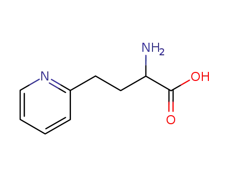 Molecular Structure of 856858-86-1 (2-AMINO-4-PYRIDIN-2-YL-BUTYRIC ACID)