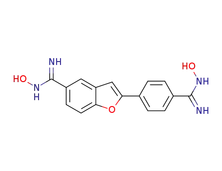 2-(4-(N-hydroxycarbamimidoyl)phenyl)-N-hydroxybenzofuran-5-carboxamidine