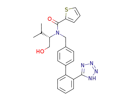 (1S)-N-(1-hydroxymethyl-2-methyl-propyl)-N'-[2'-(1H-tetrazol-5-yl)-biphenyl-4-ylmethyl]-thiophene-2-carboxamide