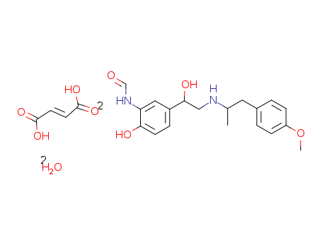 (R*,R*)-N-[2-Hydroxy-5-[1-hydroxy-2-[[2-(4-methoxyphenyl)-1-methylethyl]amino]ethyl]phenyl]formamide fumarate dihydrate