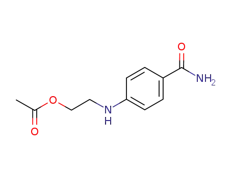 Benzamide, 4-[[2-(acetyloxy)ethyl]amino]-