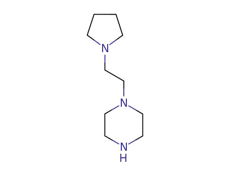 Molecular Structure of 22763-69-5 (1-(2-Pyrrolidinoethyl)piperazine)