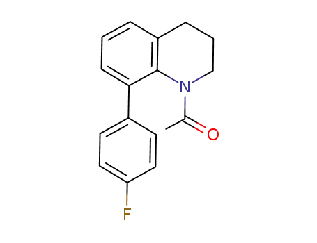 1-(8-(4-fluorophenyl)-3,4-dihydroquinolin-1(2H)-yl)ethanone