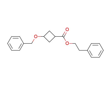 phenethyl 3-(benzyloxy)cyclobutanecarboxylate