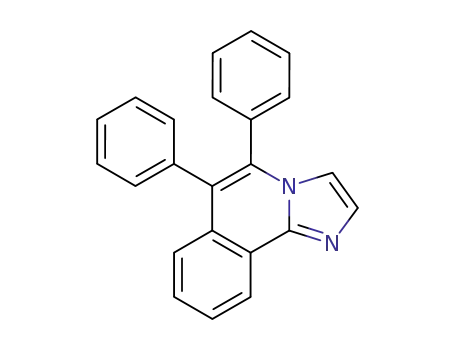 Molecular Structure of 38147-72-7 (5,6-diphenylimidazo[2,1-a]isoquinoline)
