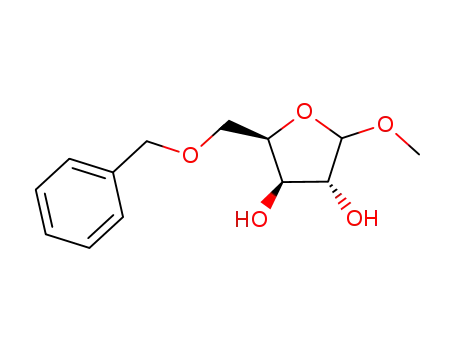 (2R,3R,4R)-2-((benzyloxy)methyl)-5-methoxytetrahydrofuran-3,4-diol