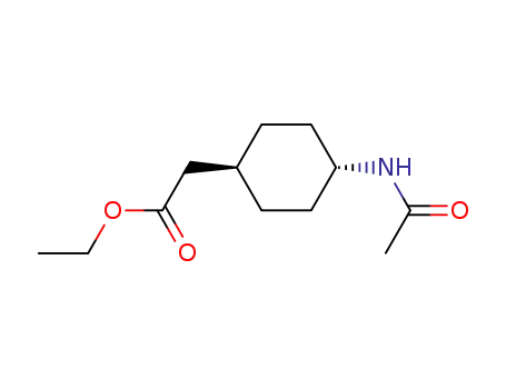Molecular Structure of 946598-99-8 (trans-ethyl 2-(4-acetamidocyclohexyl)acetate)