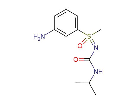 (RS)-S-(3-aminophenyl)-N-(isopropylcarbamoyl)-S-methylsulfoximide