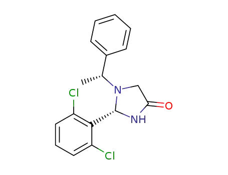 (2S)-2-(2,6-Dichlorophenyl)-1-[(1R)-1-phenylethyl]-4-imidazolidinone