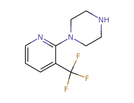 Molecular Structure of 87394-63-6 (1-[3-(TRIFLUOROMETHYL)PYRID-2-YL]PIPERAZINE)