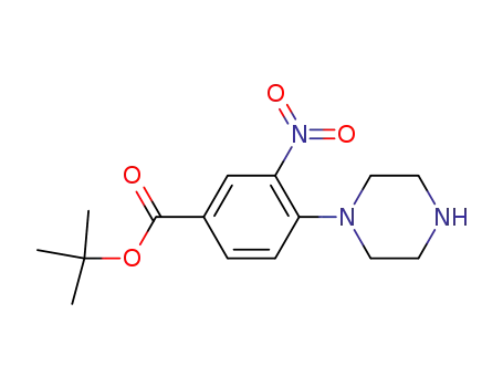 벤조산, 3-니트로-4-(1-피페라지닐)-, 1,1-디메틸에틸 에스테르