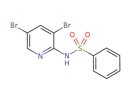 벤젠술폰아미드, N-(3,5-디브로모-2-피리디닐)-
