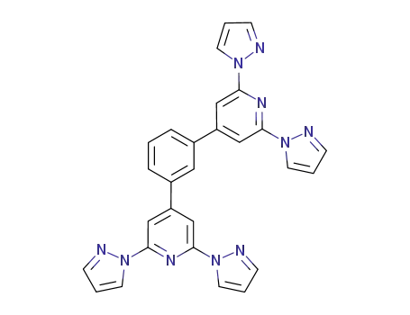 Molecular Structure of 1146616-51-4 (C<sub>28</sub>H<sub>20</sub>N<sub>10</sub>)