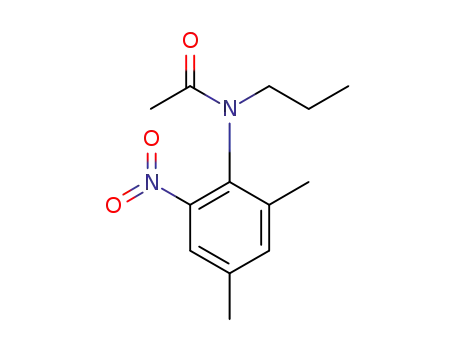 Molecular Structure of 1072928-86-9 (N-(2,4-dimethyl-6-nitro-phenyl)-N-propyl-acetamide)