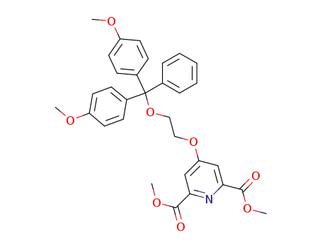 2,6-Pyridinedicarboxylic acid,
4-[2-[bis(4-methoxyphenyl)phenylmethoxy]ethoxy]-, 2,6-dimethyl ester