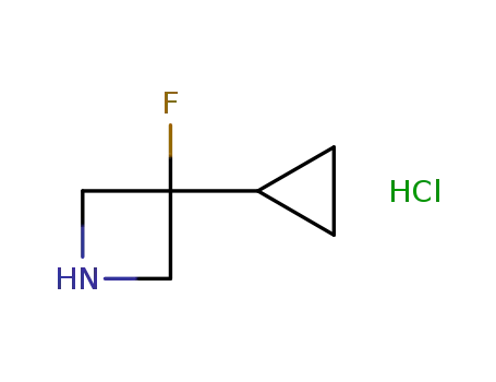 3-사이클로프로필-3-플루오로아제티딘 염산염