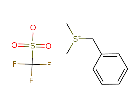 Molecular Structure of 127138-66-3 (benzyldimethylsulfonium triflate)