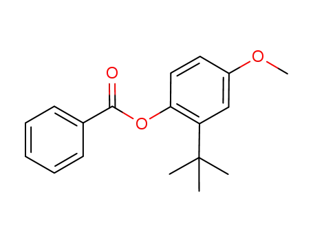 2-tert-butyl-4-methoxyphenol benzoate