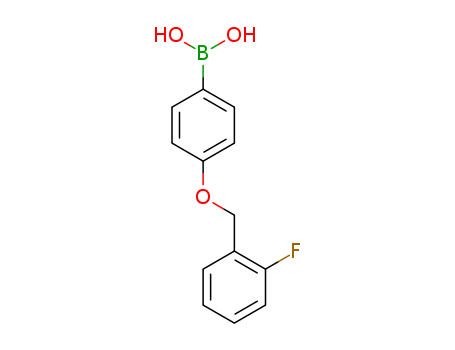 4-(2'-Fluorobenzyloxy)phenylboronic acid