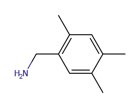 Molecular Structure of 72221-85-3 (2,4,5-TRIMETHYLBENZYLAMINE)
