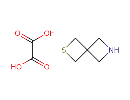 Molecular Structure of 1233143-48-0 (2-Thia-6-azaspiro[3.3]heptane hemioxalate)