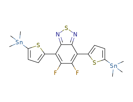 5,6-Difluoro-4,7-bis(5-(trimethylstannyl)thiophen-2-yl)benzo[c][1,2,5]thiadiazole