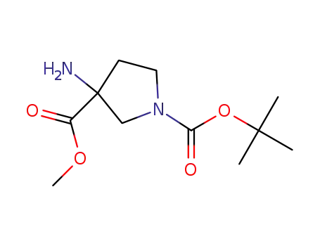 1-tert-부틸 3-메틸 3-a미노피롤리딘-1,3-디카르복실레이트