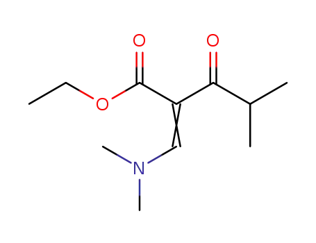 Pentanoic acid, 2-[(dimethylamino)methylene]-4-methyl-3-oxo-, ethyl
ester