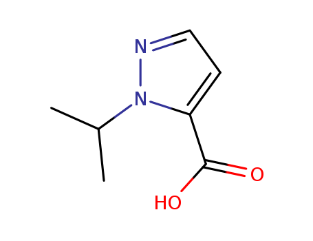 1-(propan-2-yl)-1H-pyrazole-5-carboxylic acid - 97%