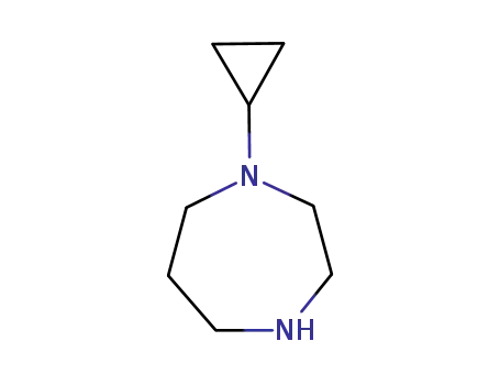 Molecular Structure of 30858-71-0 (1-cyclopropyl-1,4-diazepane)