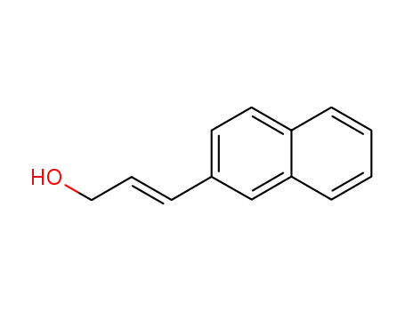 Molecular Structure of 114833-07-7 (2-Propen-1-ol, 3-(2-naphthalenyl)-, (E)-)
