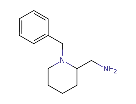 Molecular Structure of 170701-98-1 ((1-benzylpiperidin-2-yl)methanamine)